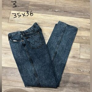 Men’s 13MWZ wrangler jeans 35x36